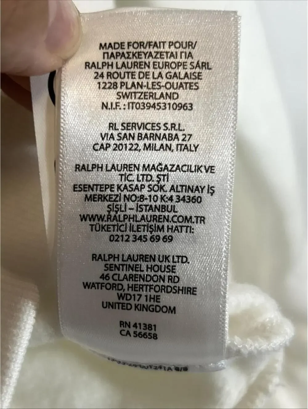$60 Polo Ralph Lauren Girls White Fleece Ruffle Sweatshirt. Size S (7)